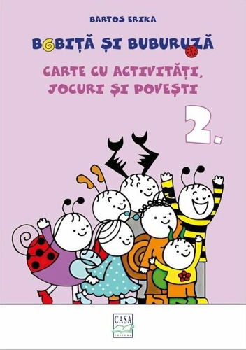 Bobiță și Buburuză - Carte cu activități, jocuri și povești nr. 2