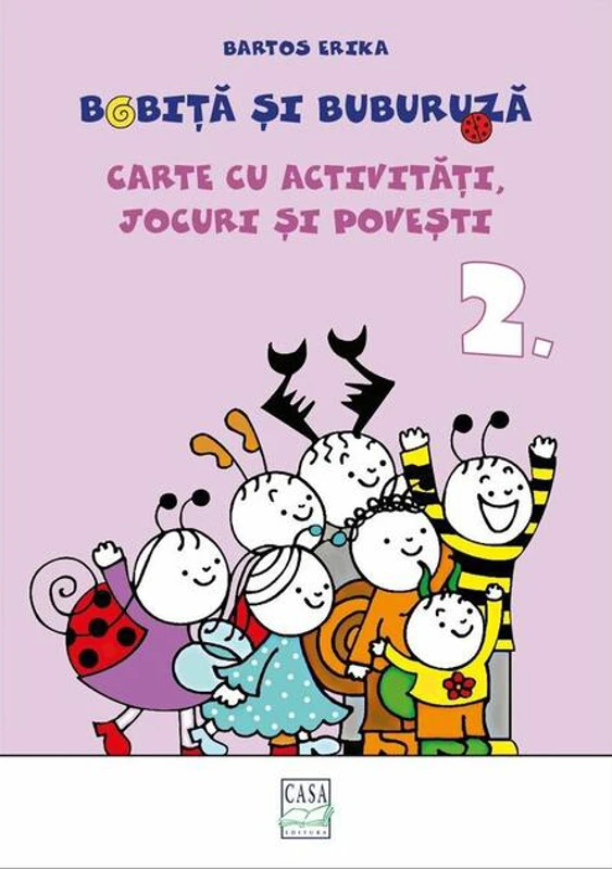 Bobiță și Buburuză - Carte cu activități, jocuri și povești nr. 2