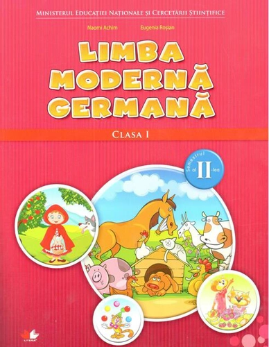 Limba modernă germană. Manual. Clasa I. Sem.II + CD