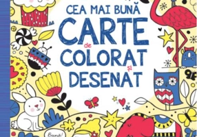 Cea mai bună carte de colorat și desenat