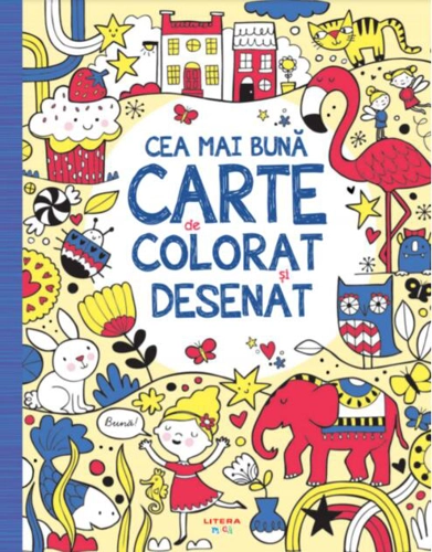 Cea mai bună carte de colorat și desenat