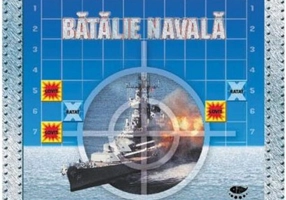 Bătălie navală (tablă de joc + 266 piese magnetice)