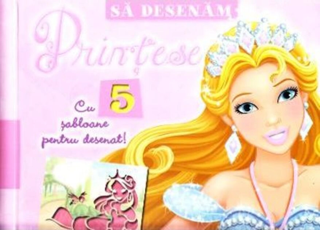 Să desenăm prințese cu 5 șabloane pentru desenat!