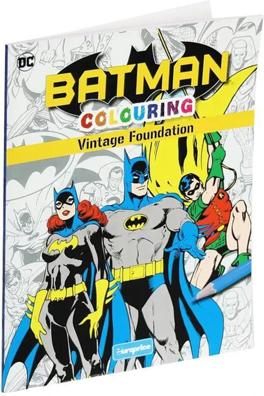Carte de colorat Batman - Vintage Foundation