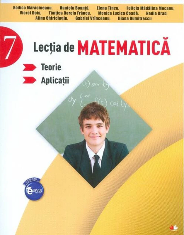 Lecția de matematică pentru clasa a VII-a