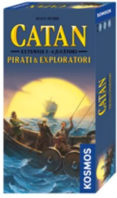 Catan - Pirați și Exploratori extensie pentru 5/6 jucători