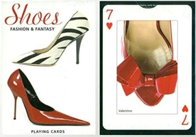 Cărți de joc Piatnik de colecție cu tema „Shoes. Fashion & Fantasy”