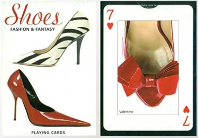 Cărți de joc Piatnik de colecție cu tema „Shoes. Fashion & Fantasy”