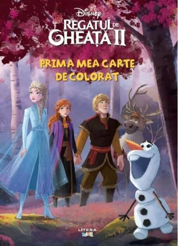 Prima mea carte de colorat: Regatul de gheață II