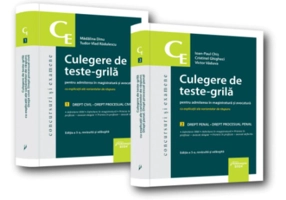 Culegere de teste-grilă pentru admiterea în magistratură și avocatură