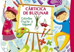 Cărticica de buzunar 3. Colorăm fructe și legume