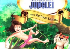 Cartea Junglei - Știu să citesc cu litere mari de tipar