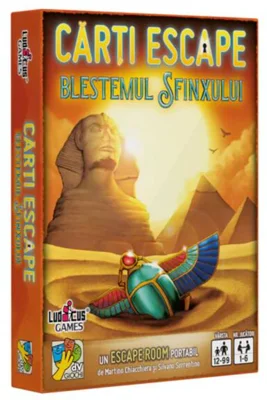 Cărți Escape - Blestemul Sfinxului