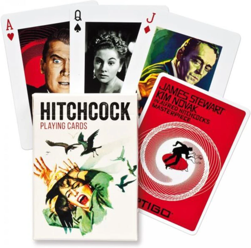 Cărți de joc Piatnik de colecție cu tema „Hitchcock”
