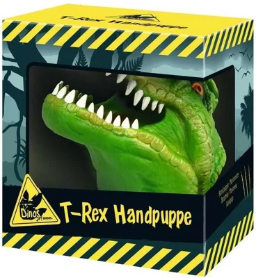 Păpușă de mână T-Rex din cauciuc