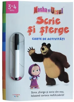 Masha și Ursul. Scrie și șterge