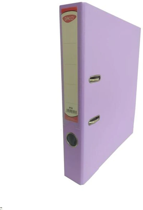 Biblioraft plastifiat 50 mm DACO, lila - BP150L