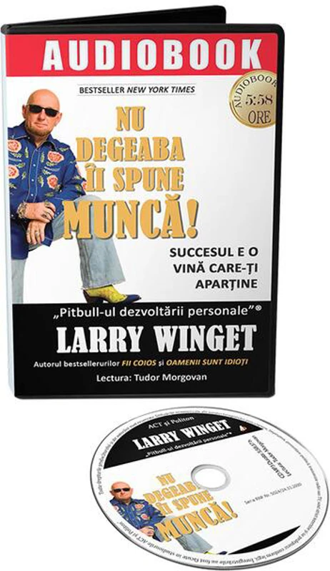Nu degeaba îi spune MUNCĂ! Succesul e o vină care-ți aparține (Audiobook)