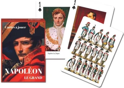 Cărți de joc Piatnik de colecție cu tema „Napoleon Bonaparte”