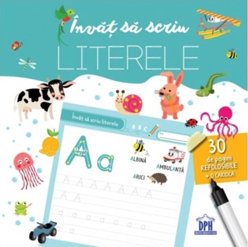 Învăț să scriu literele