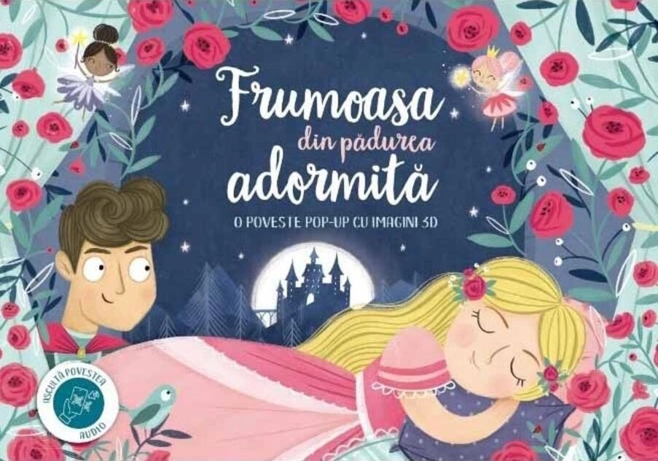 Frumoasa din pădurea adormită. O poveste pop-up cu imagini 3D
