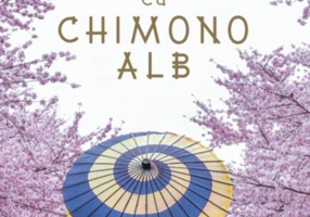 Femeia cu chimono alb