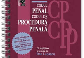 Codul penal și Codul de procedură penală. Ianuarie 2024 - Ediție spiralată
