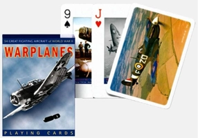 Cărți de joc Piatnik de colecție cu tema „Warplanes”