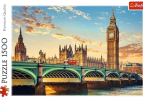 Puzzle 1500 piese „Londra”