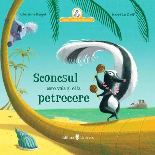 Sconcsul care voia și el la petrecere