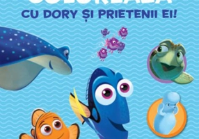 Colorează cu Dory și prietenii ei!