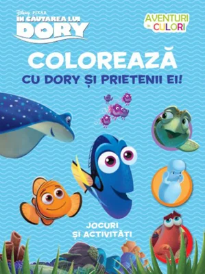 Colorează cu Dory și prietenii ei!