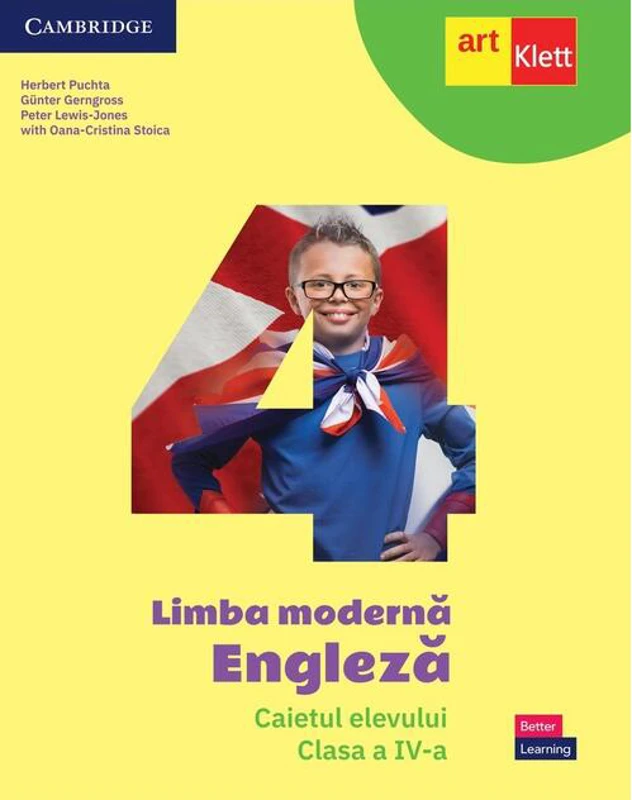 Limba modernă Engleză. Caietul elevului. Clasa a IV-a