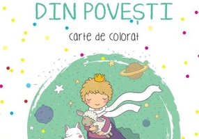 Personaje din povești. Carte de colorat