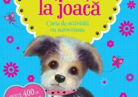 Cățelusii la joacă. Carte de activități cu autocolante