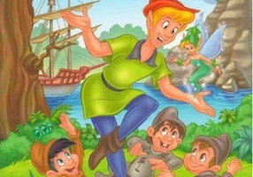 Hai să colorăm! Peter Pan