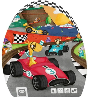 Puzzle educativ: Karting