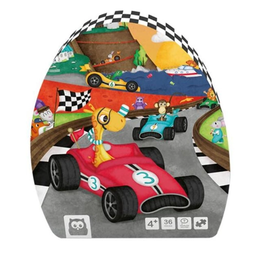 Puzzle educativ: Karting