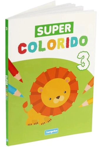 Carte de colorat Super Colorido (Vol. 3)