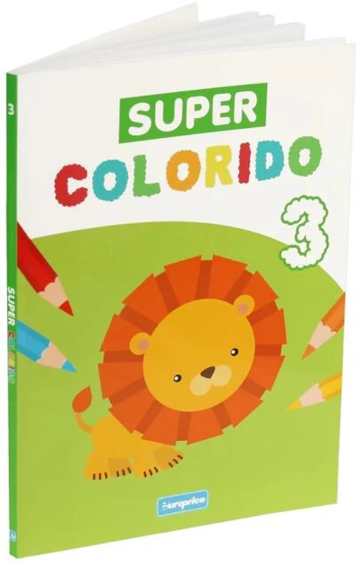 Carte de colorat Super Colorido (Vol. 3)