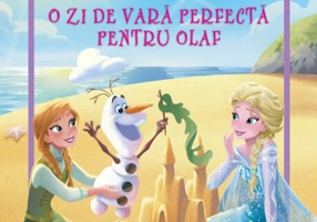 Disney. Regatul de gheață. O zi de vară perfectă pentru Olaf. Carte gigant (grupa mijlocie)