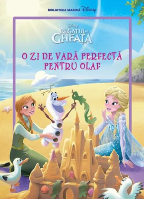 Disney. Regatul de gheață. O zi de vară perfectă pentru Olaf. Carte gigant (grupa mijlocie)