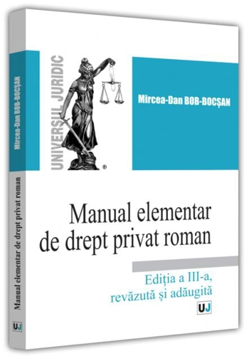 Manual elementar de Drept Privat Român. 2022
