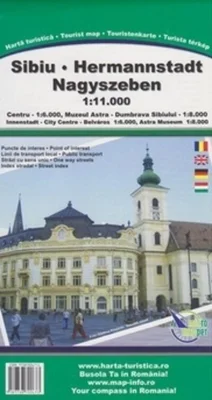 Hartă rutieră Sibiu
