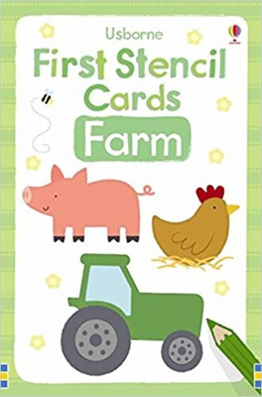 Farm (Usborne First Stencil Cards)