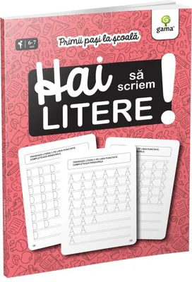 Hai să scriem litere!