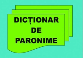 Dicționar de Paronime