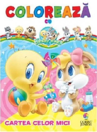 Cartea celor mici! Colorează cu Baby Looney Tunes