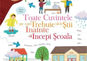Toate cuvintele pe care trebuie să le știi înainte să începi școala