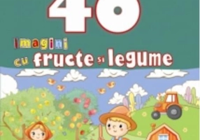Colorăm. 40 imagini cu fructe și legume
